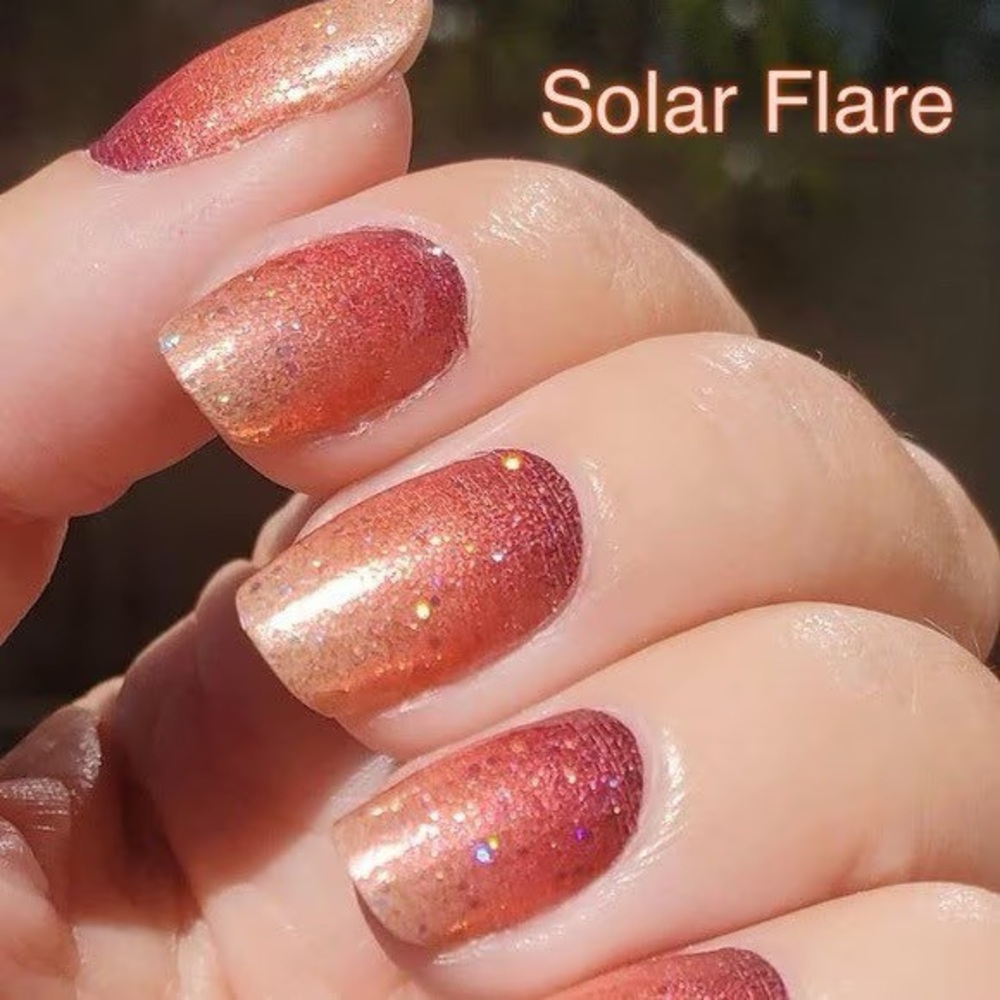 -Color Street Nail Strips, Solar Flare, **Discontinued color